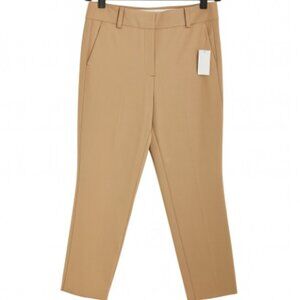 J. Crew Women's Cameron Preppy Work Career Office Slim Crop Pants Camel Tan 12